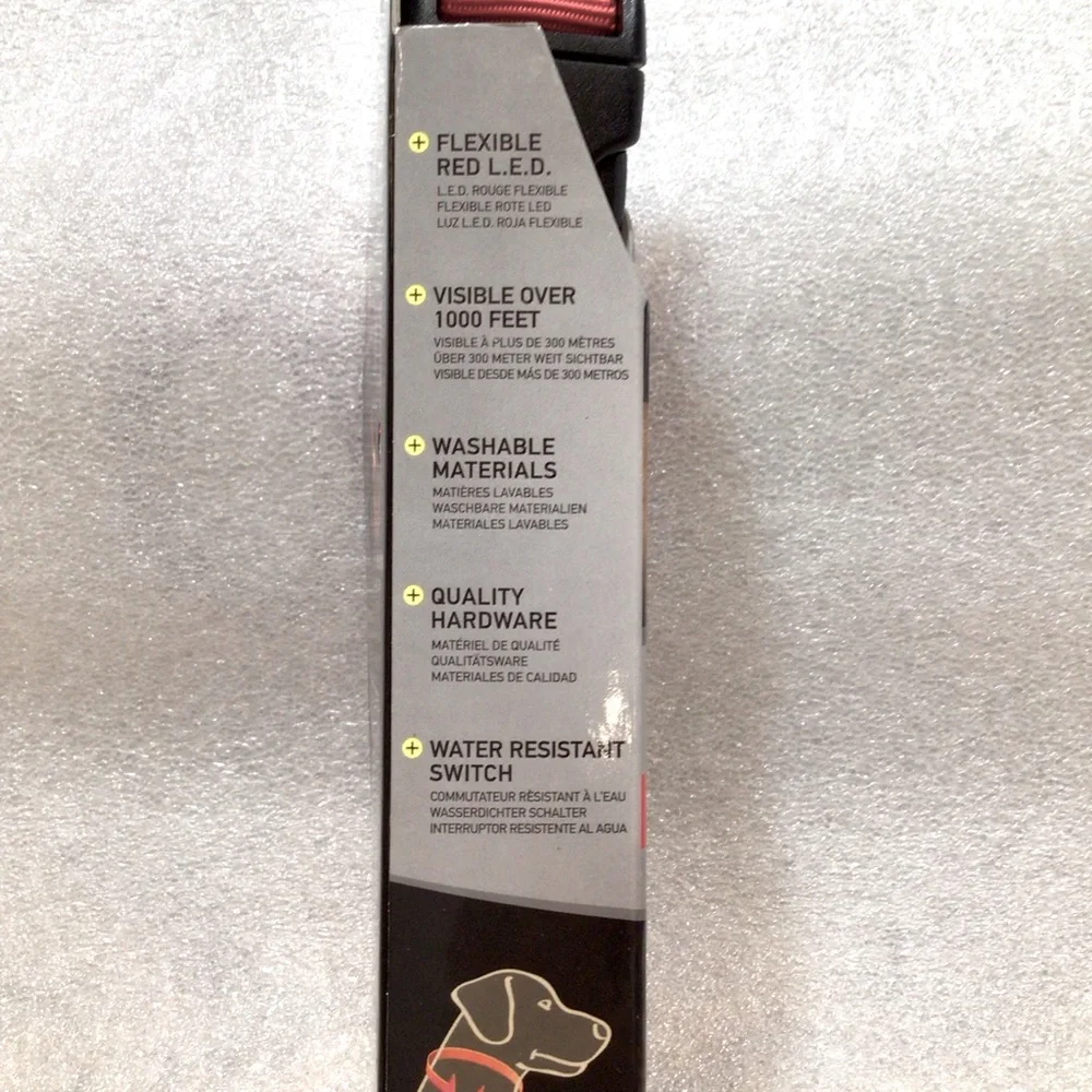 Nite Ize Nite Dawg led Medium collar. NIB.